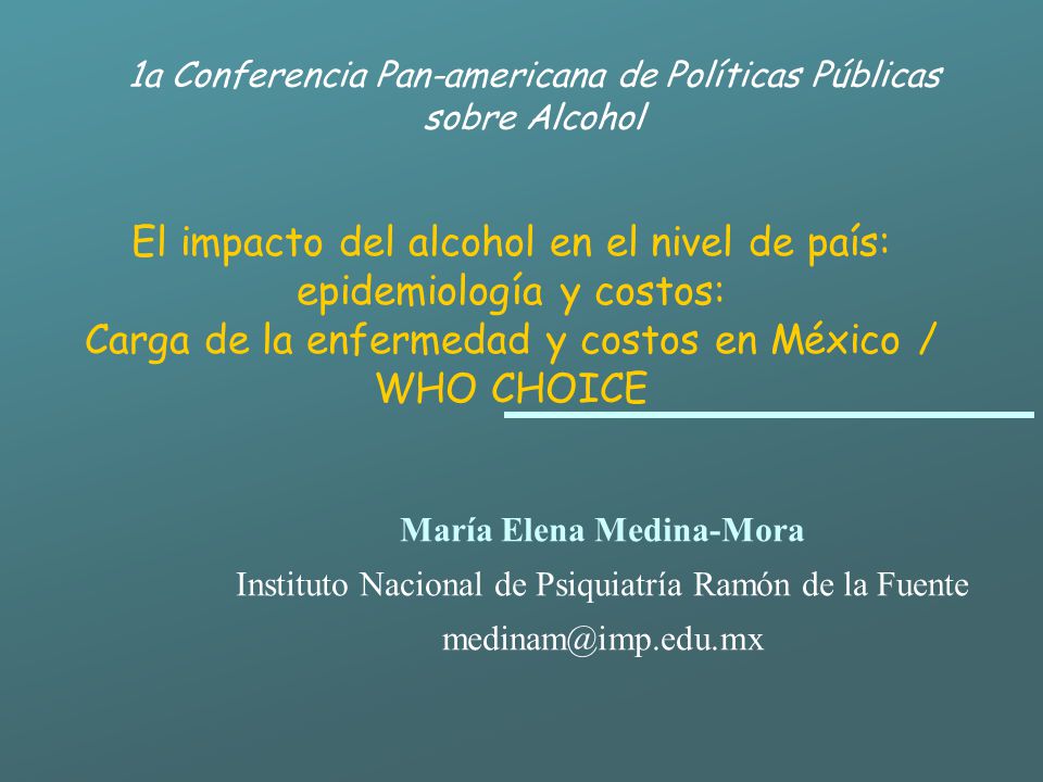 Codificar al marido del alcohol